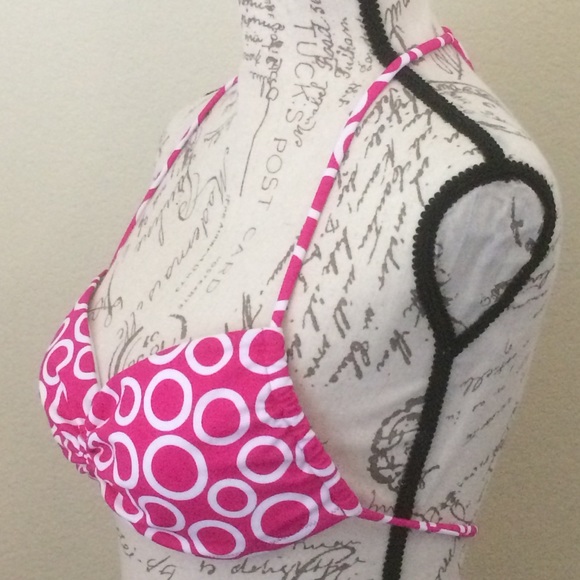 Victoria’s Secret Circle Print Bikini Swim Top - Picture 2 of 4